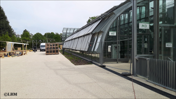 stade de tennis au jardin des serres d'auteuil. Photo: LBM