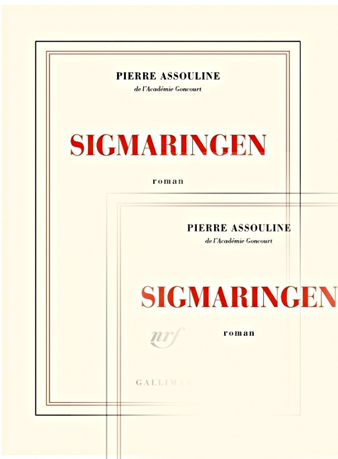 Couverture de Sigmarigen. Source Gallimard