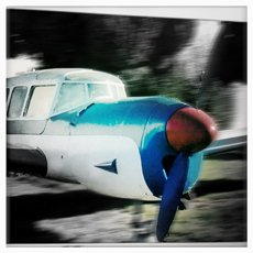 Avion monomoteur. Photo: PHB/LSDP