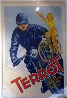 Publicité pour les cycles Terrot. Photo: PHB/LSDP