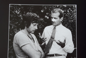 Page de "Roman" avec Polanski et Nicholson. Photo: LBM