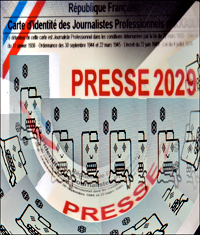 Carte de presse 2029. Illustration: PHB/LSDP