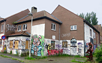 Doel, aspect de la ville. Photo: Gérard Goutierre