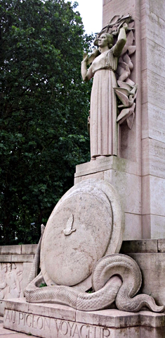 Le monument de Lille existe depuis 80 ans. Photo: Gérard Goutierre