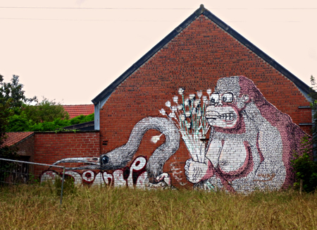 Doel, aspect de la ville. Photo: Gérard Goutierre