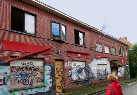 Doel, aspect de la ville. Photo: Gérard Goutierre