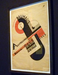 Affiche Bauhaus. Photo: PHB/LSDO