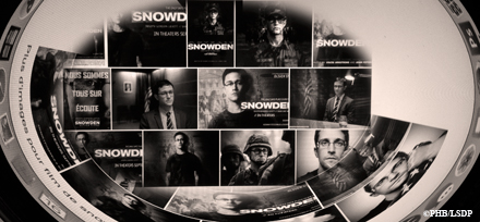 Images de Snowden sur le web. Photo: PHB/LSDP