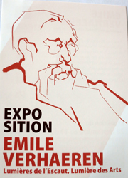 Emile Verhaeren exposition Tournai