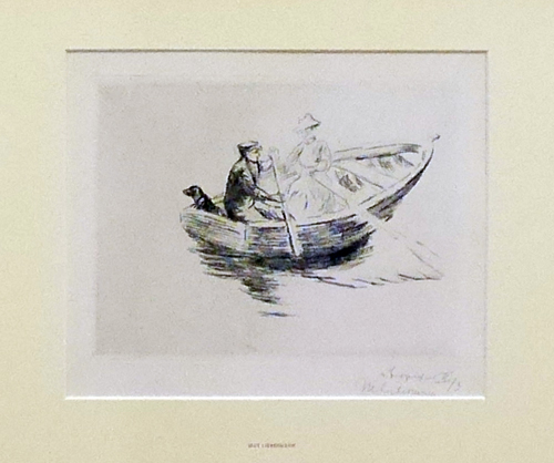 Dessin de Max Liebermann. Kunstalle, Brême. Photo: Agathe Bonnet